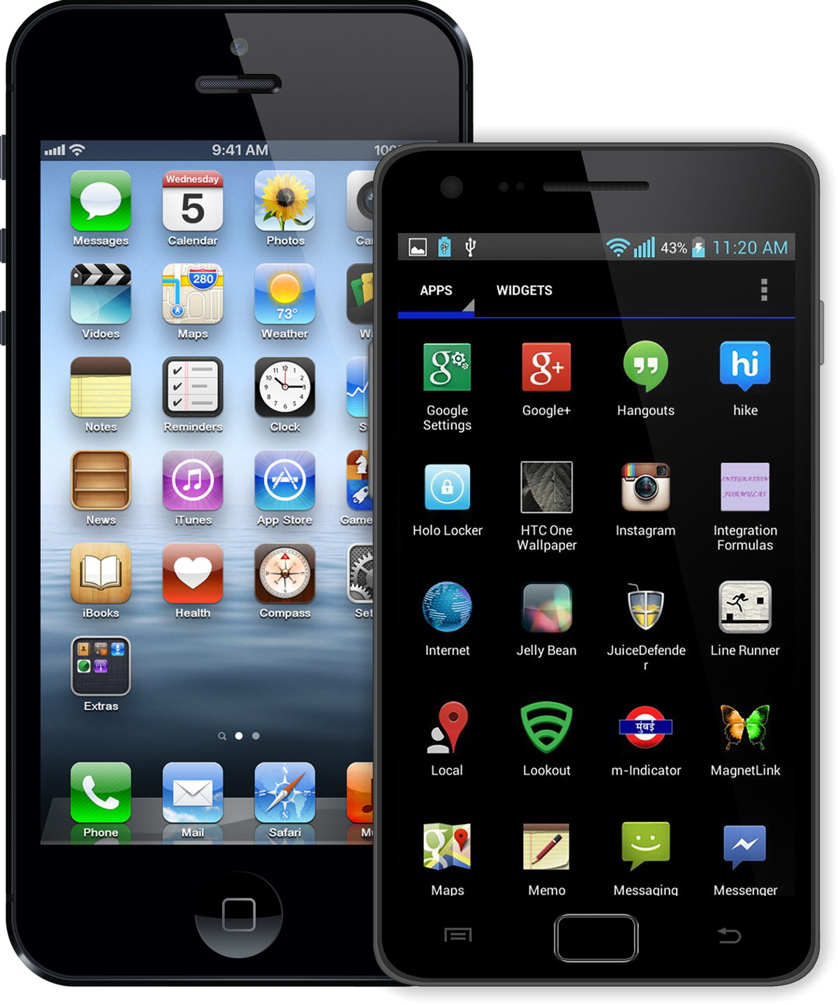 iOS 6 and Android 4.1