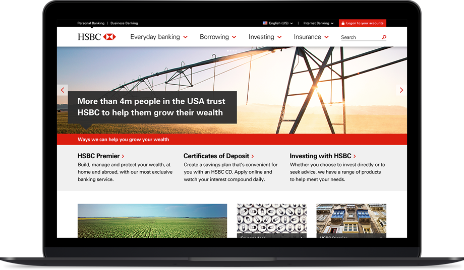 A design concept for HSBC USA