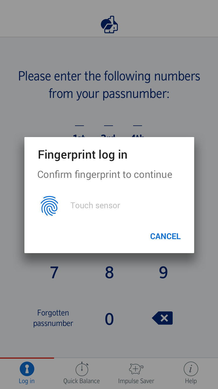Log in