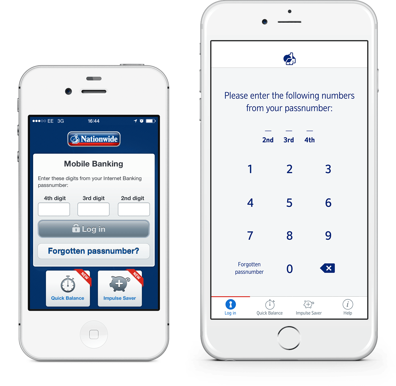 Login screen designs
