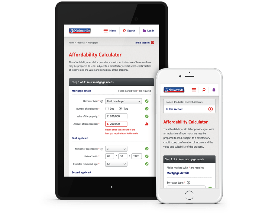 Mortgage affordability calculator