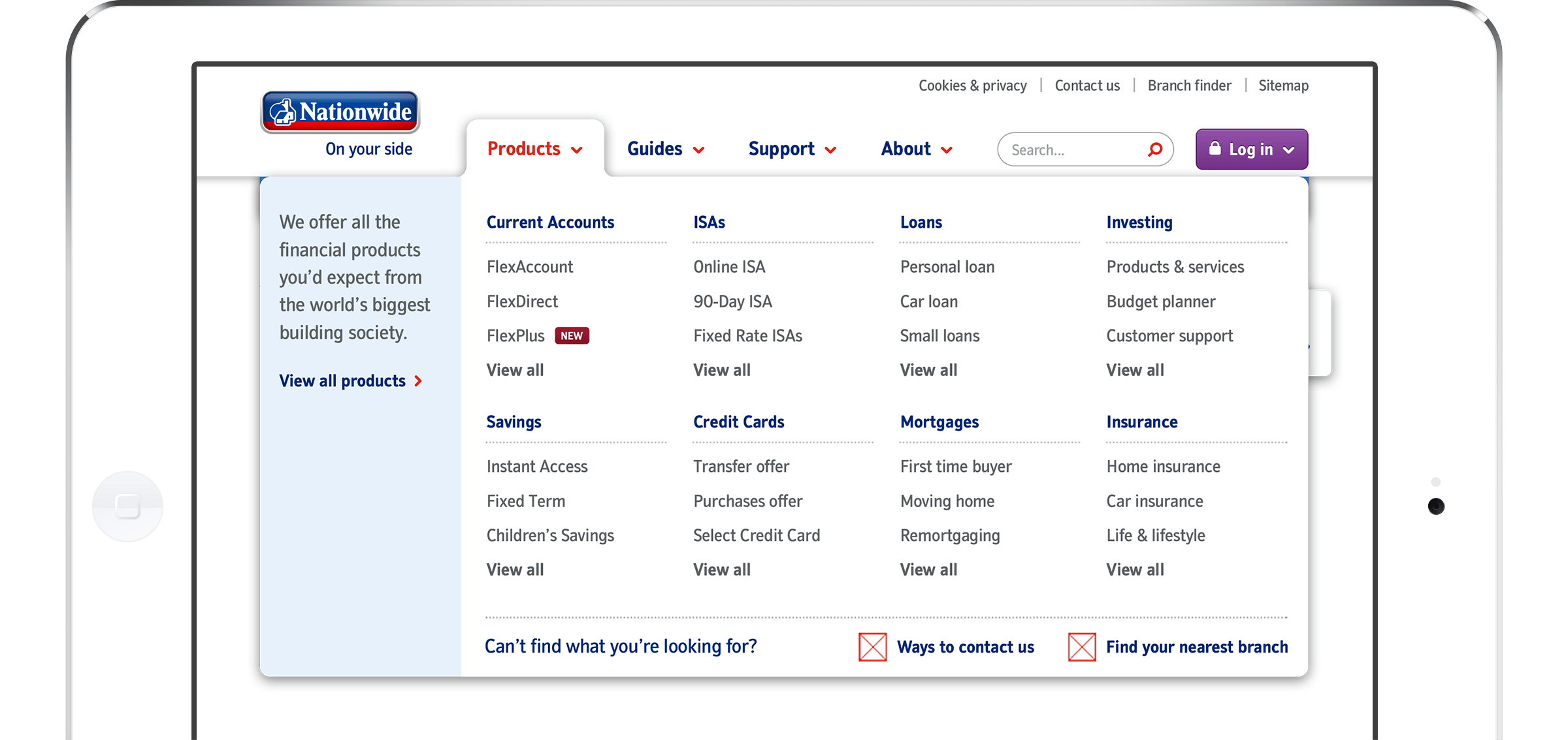 Navigation design