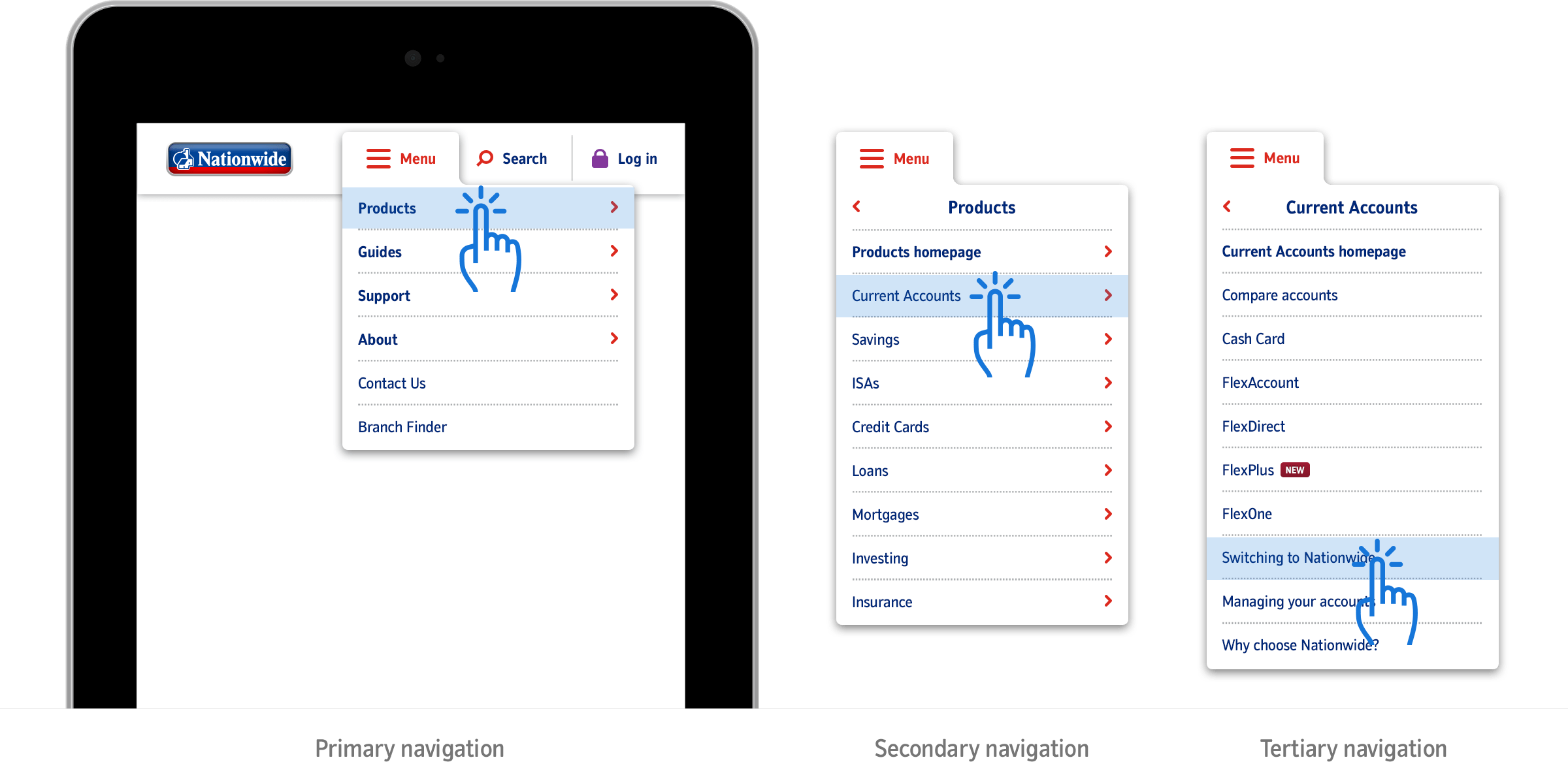 Navigation design